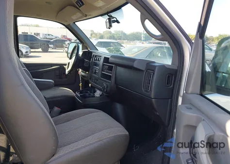 2014 GMC Savana 3500 Lt z USA, uszkodzony, nr VIN 1GKZ7YFG7E1144138